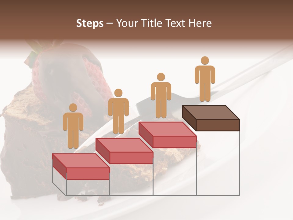 Gourmet White Food PowerPoint Template