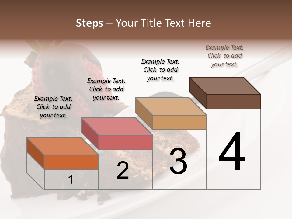 Gourmet White Food PowerPoint Template