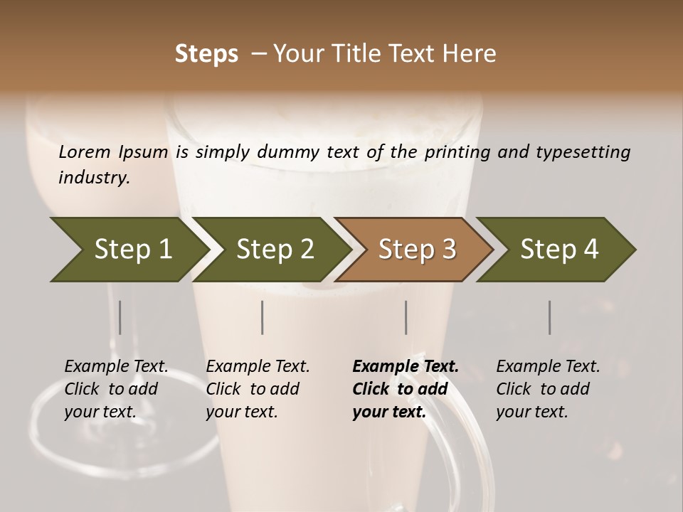 Cream Italian White PowerPoint Template