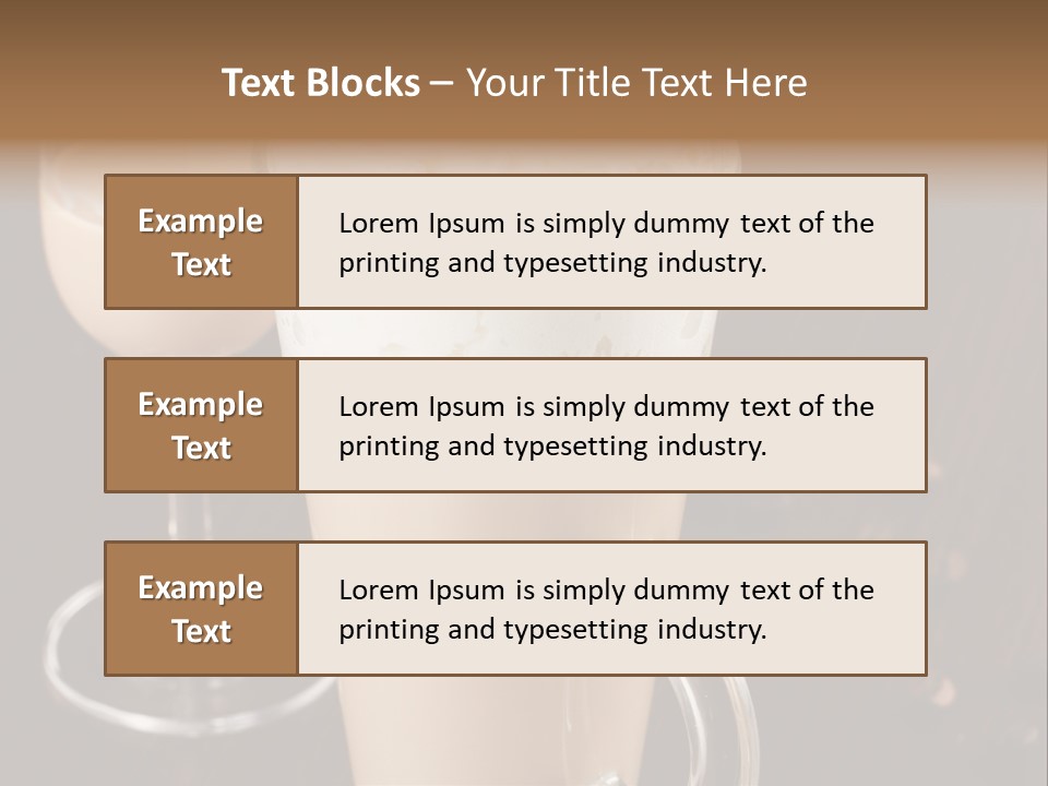 Cream Italian White PowerPoint Template