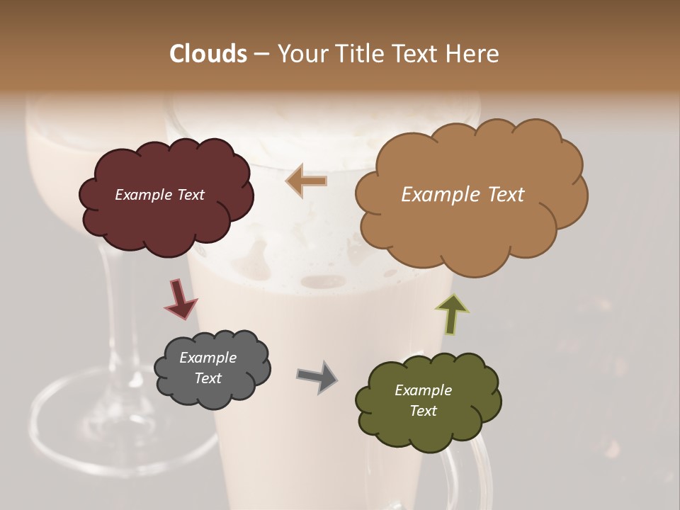 Cream Italian White PowerPoint Template