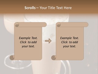 Cream Italian White PowerPoint Template