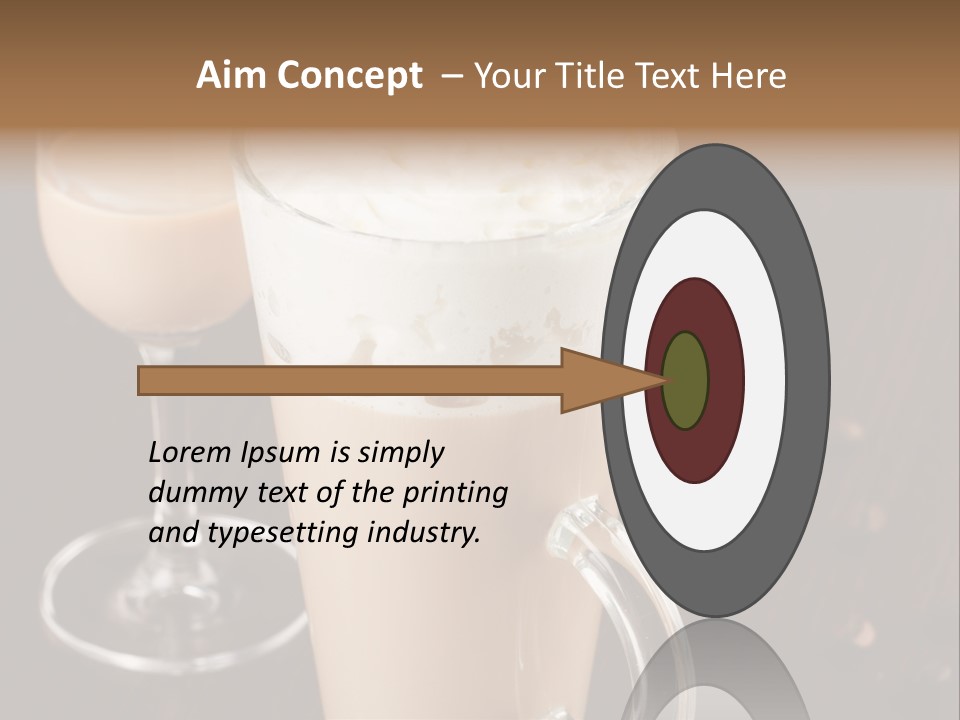 Cream Italian White PowerPoint Template