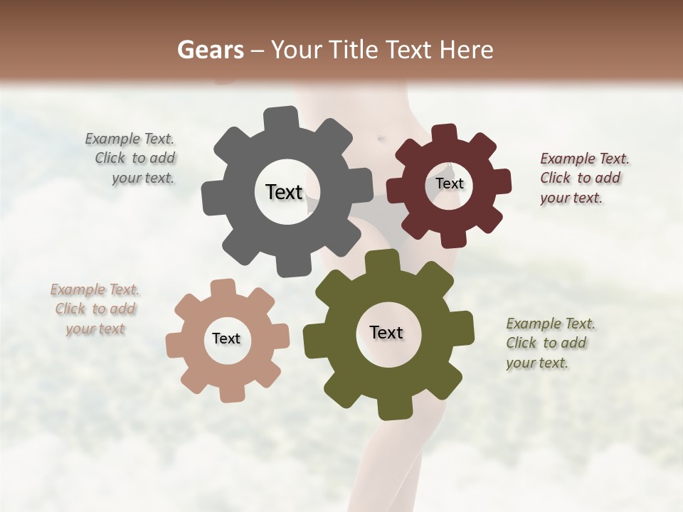 Body Breast Y PowerPoint Template