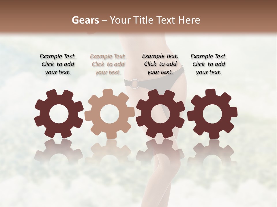 Body Breast Y PowerPoint Template