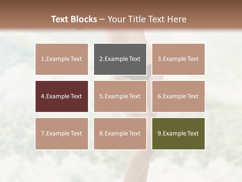 Body Breast Y PowerPoint Template