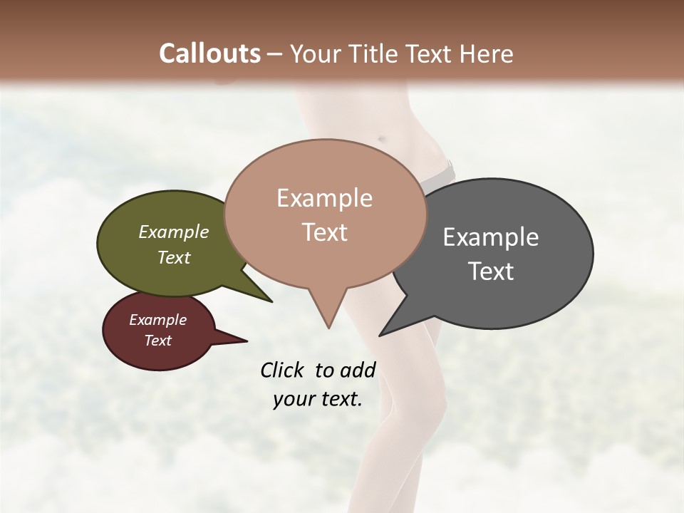 Body Breast Y PowerPoint Template