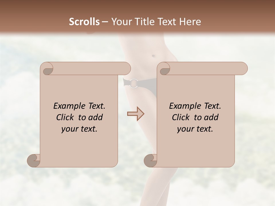 Body Breast Y PowerPoint Template
