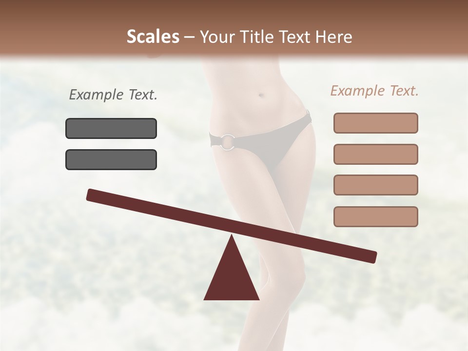 Body Breast Y PowerPoint Template