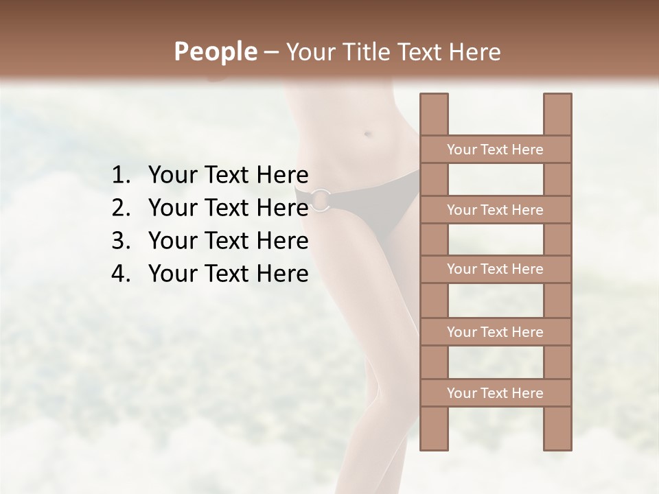 Body Breast Y PowerPoint Template