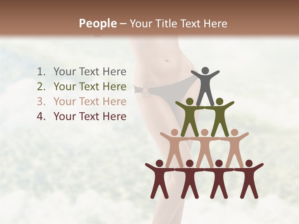 Body Breast Y PowerPoint Template