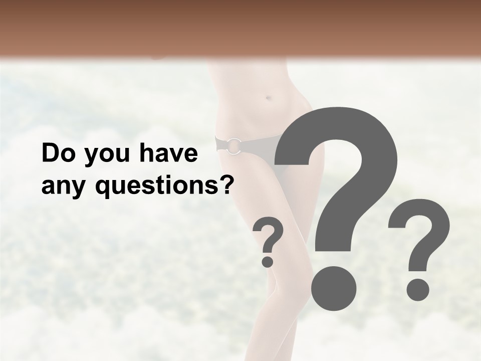 Body Breast Y PowerPoint Template