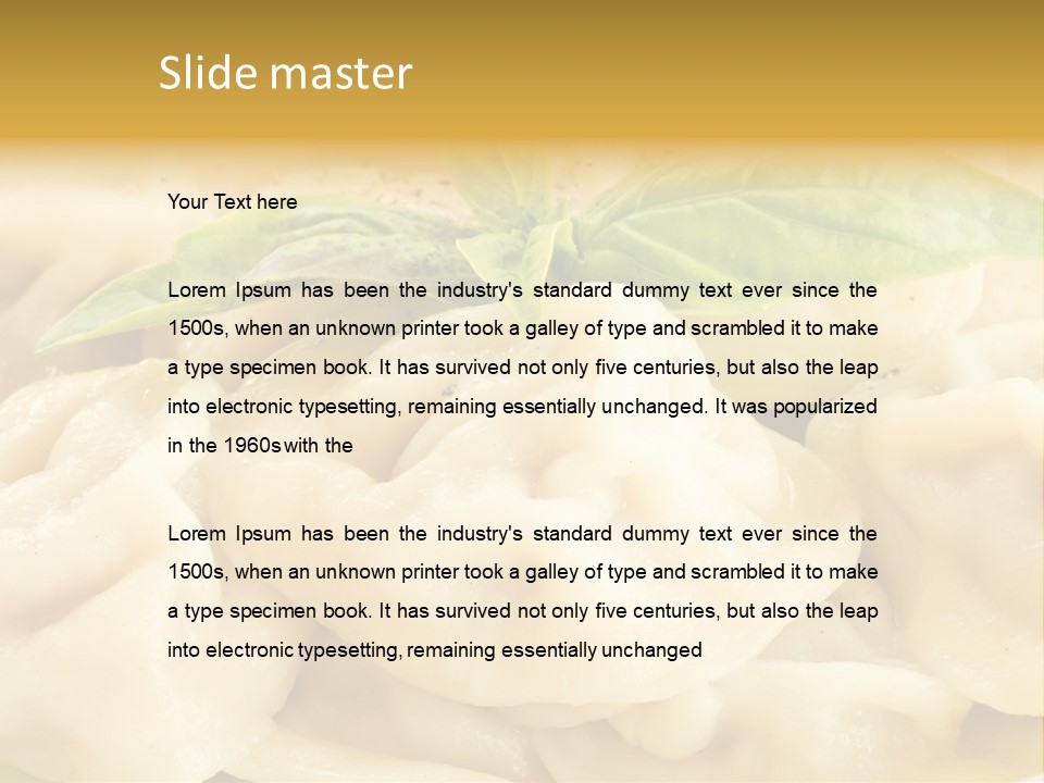 Cooking Russian Lunch PowerPoint Template