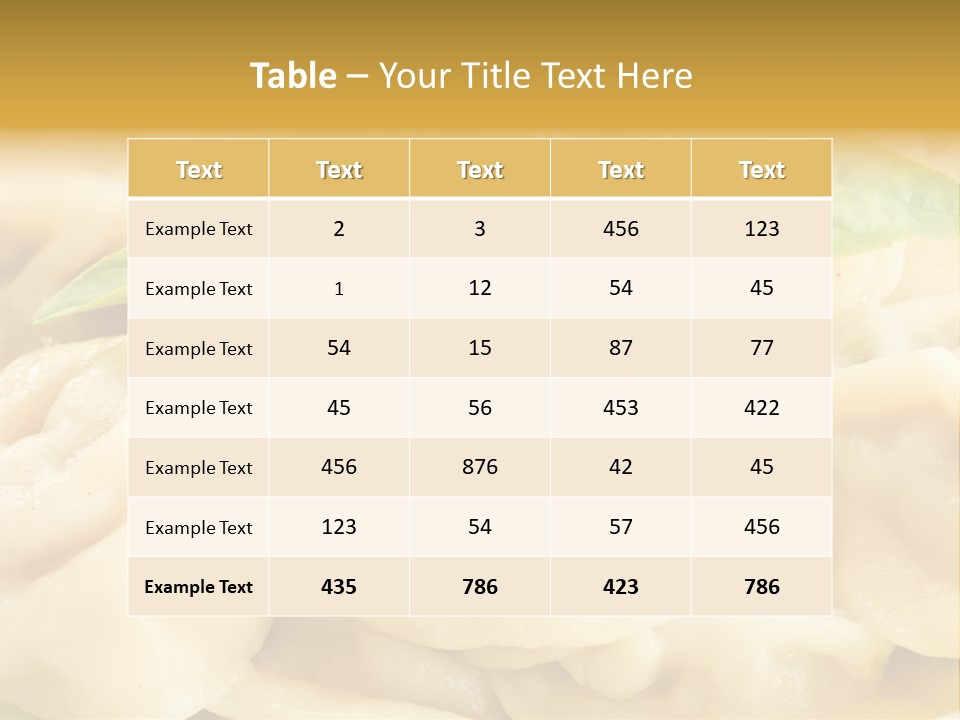 Cooking Russian Lunch PowerPoint Template