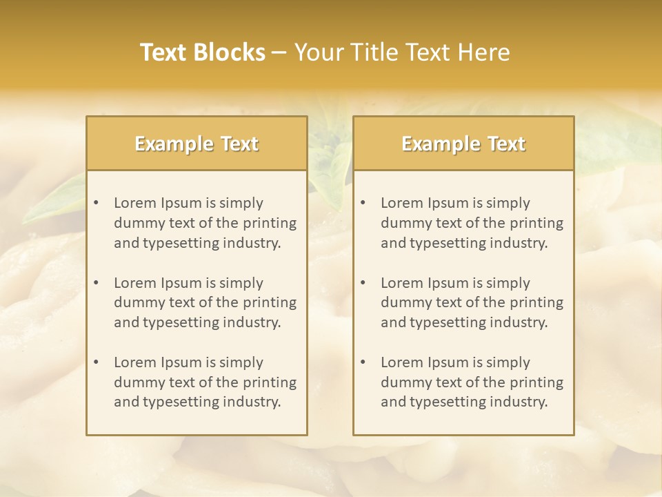 Cooking Russian Lunch PowerPoint Template
