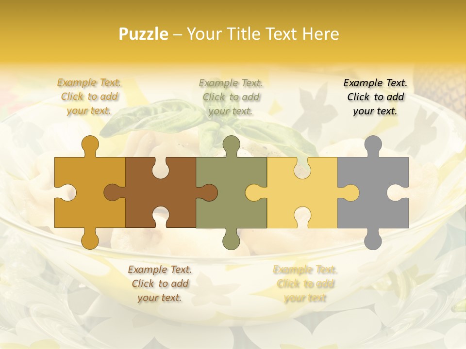 Stuffed Appetizing Fresh PowerPoint Template