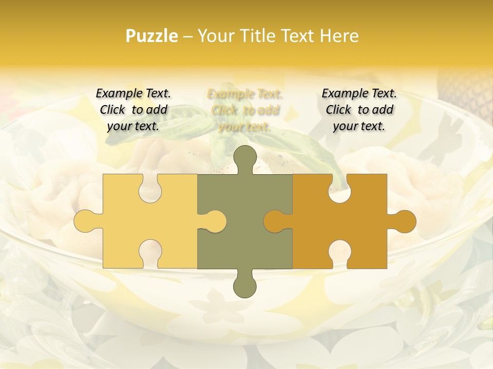 Stuffed Appetizing Fresh PowerPoint Template