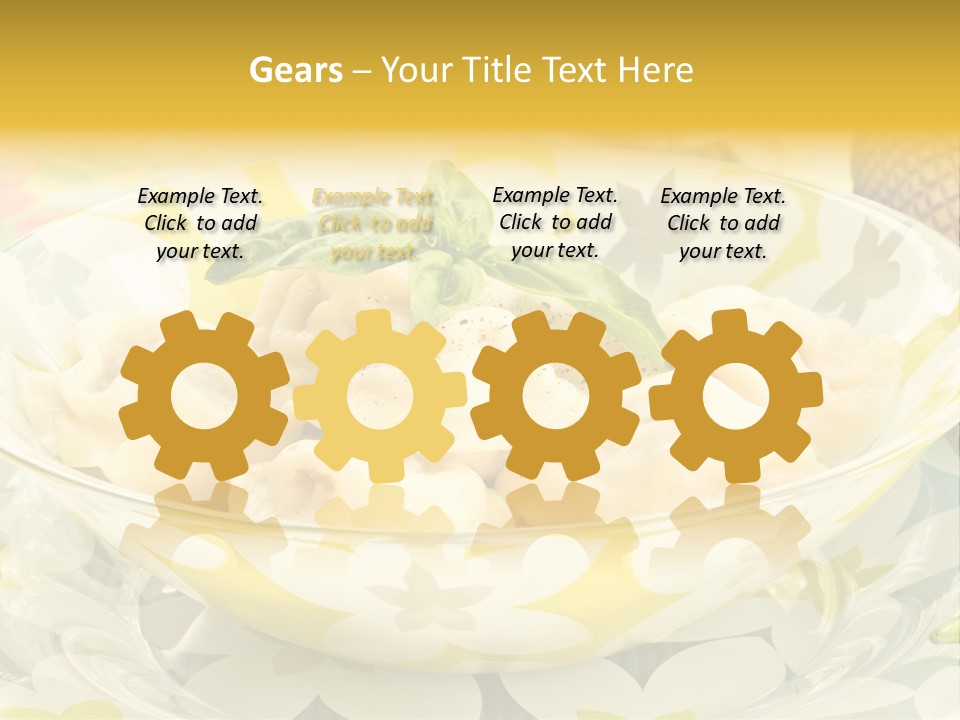 Stuffed Appetizing Fresh PowerPoint Template