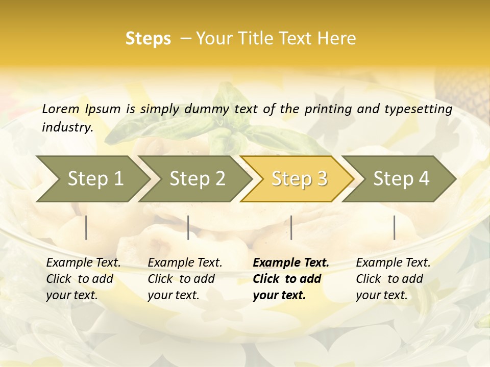 Stuffed Appetizing Fresh PowerPoint Template