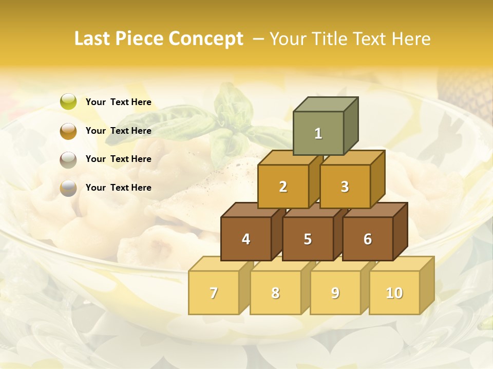 Stuffed Appetizing Fresh PowerPoint Template