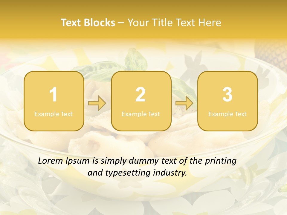 Stuffed Appetizing Fresh PowerPoint Template
