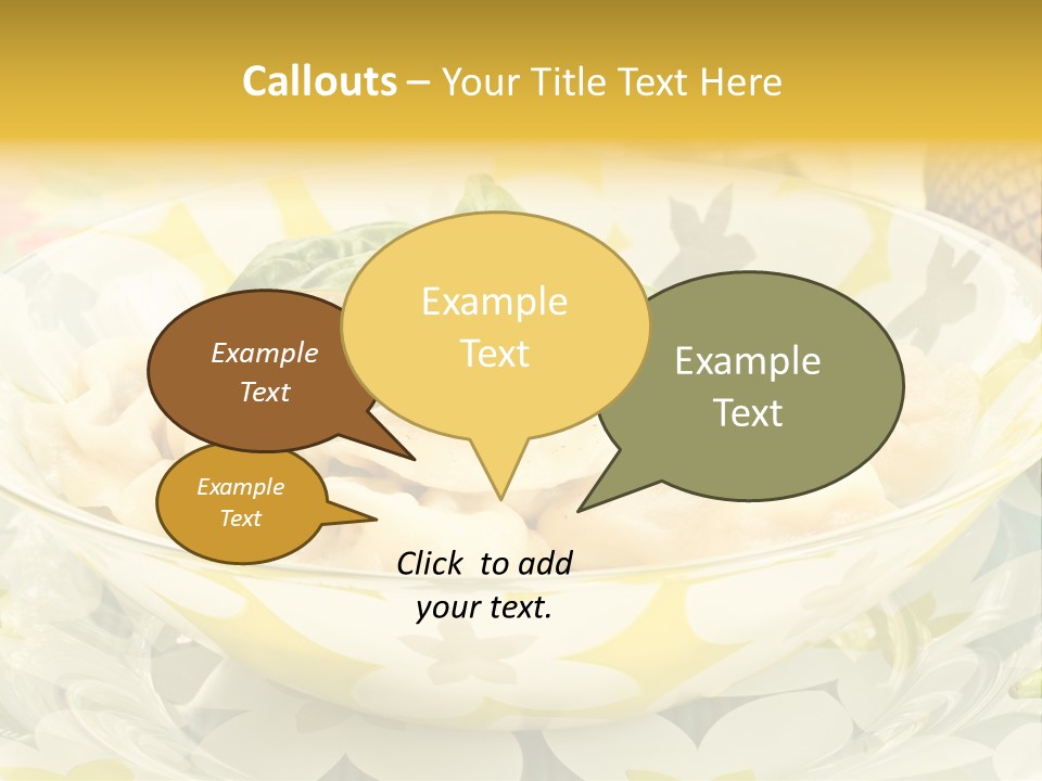 Stuffed Appetizing Fresh PowerPoint Template