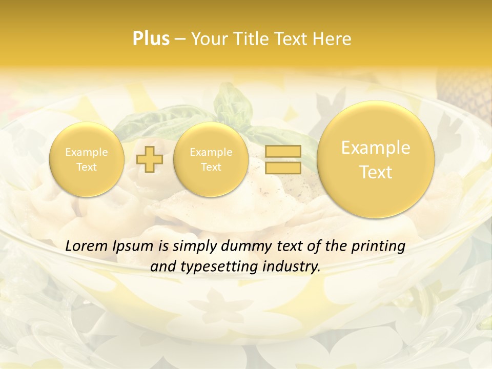 Stuffed Appetizing Fresh PowerPoint Template