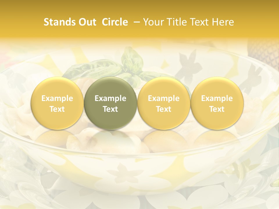 Stuffed Appetizing Fresh PowerPoint Template