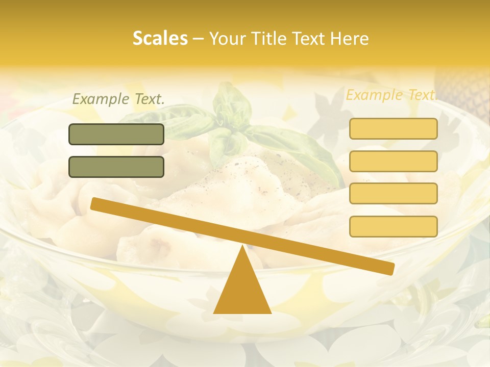 Stuffed Appetizing Fresh PowerPoint Template