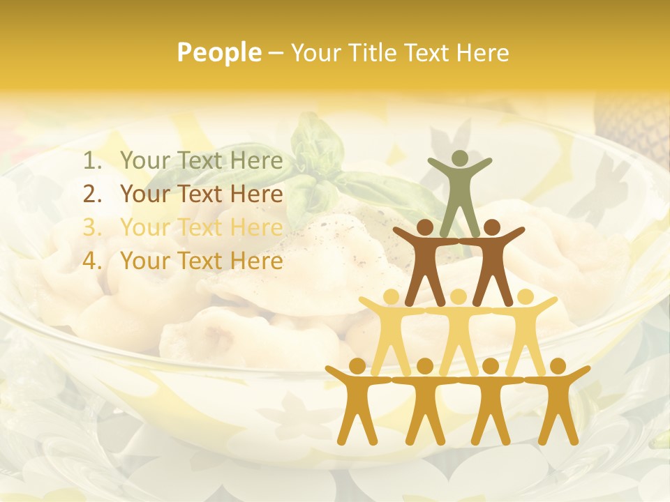 Stuffed Appetizing Fresh PowerPoint Template