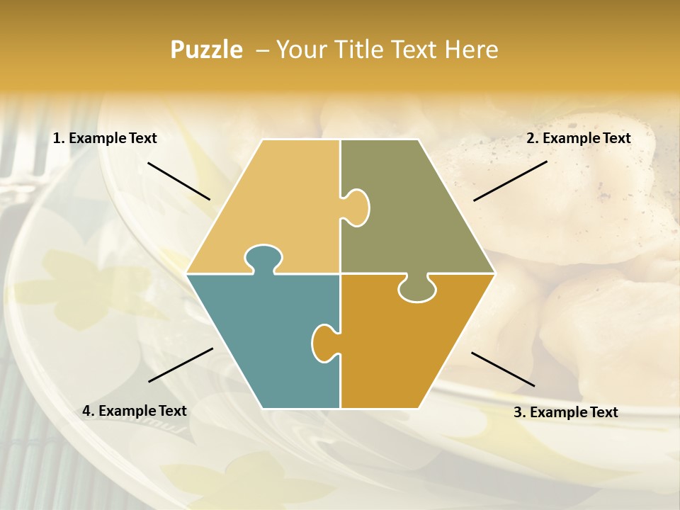 Appetizing Russian Manti PowerPoint Template