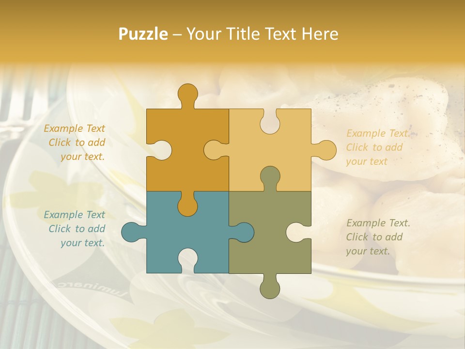 Appetizing Russian Manti PowerPoint Template