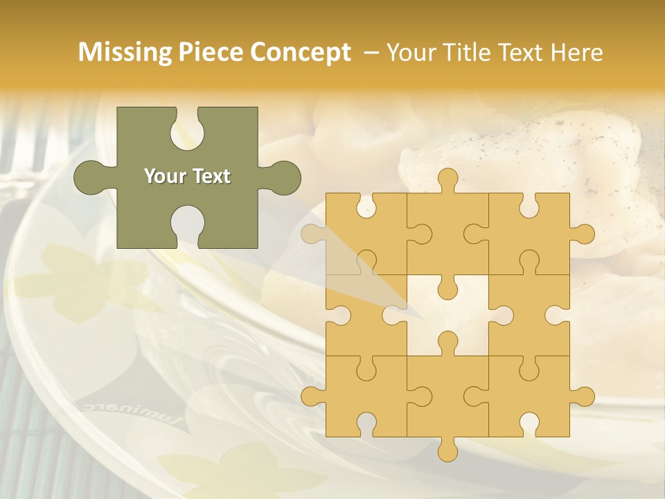 Appetizing Russian Manti PowerPoint Template