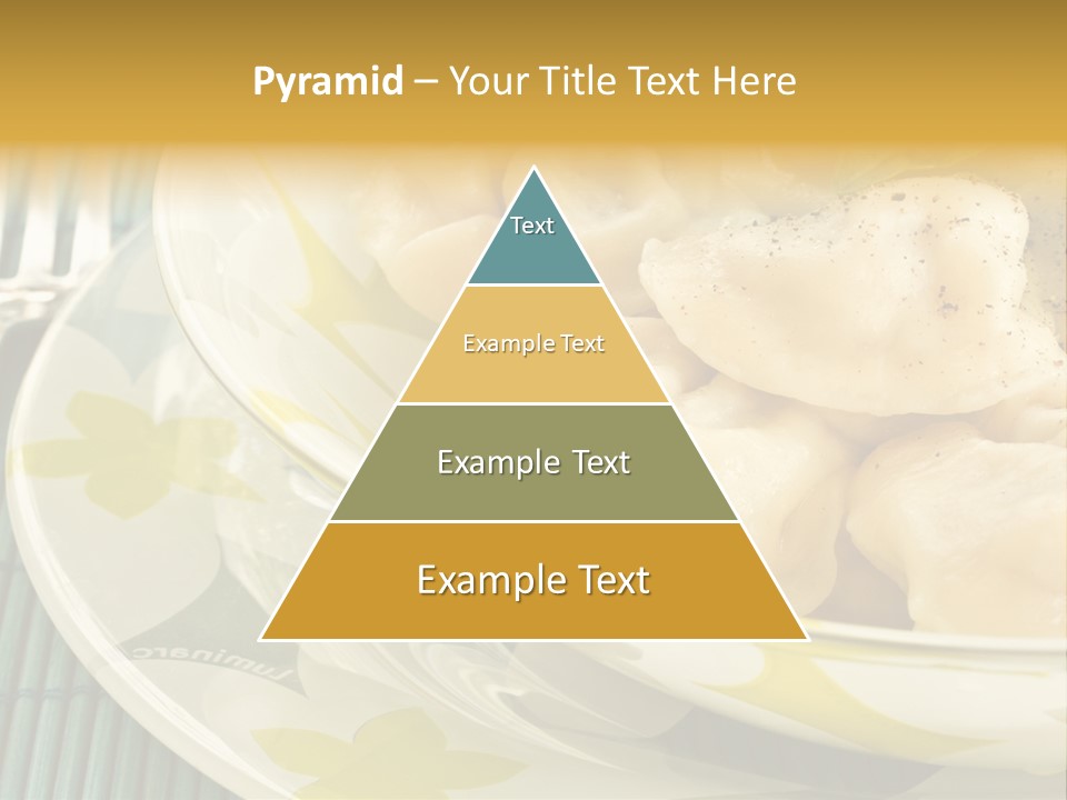 Appetizing Russian Manti PowerPoint Template