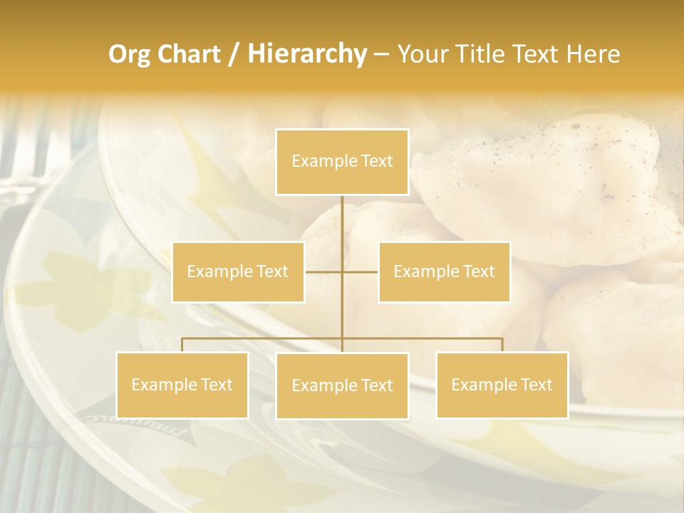 Appetizing Russian Manti PowerPoint Template