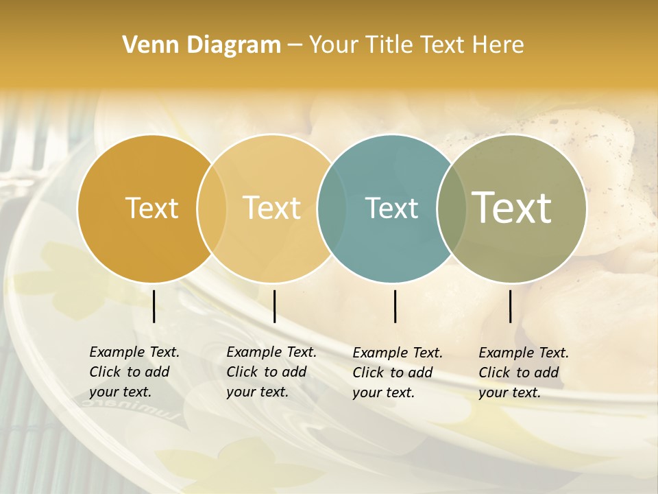 Appetizing Russian Manti PowerPoint Template