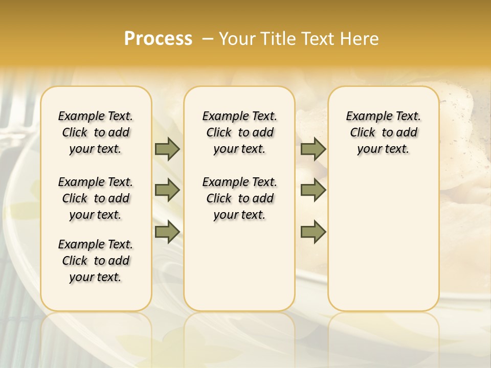 Appetizing Russian Manti PowerPoint Template