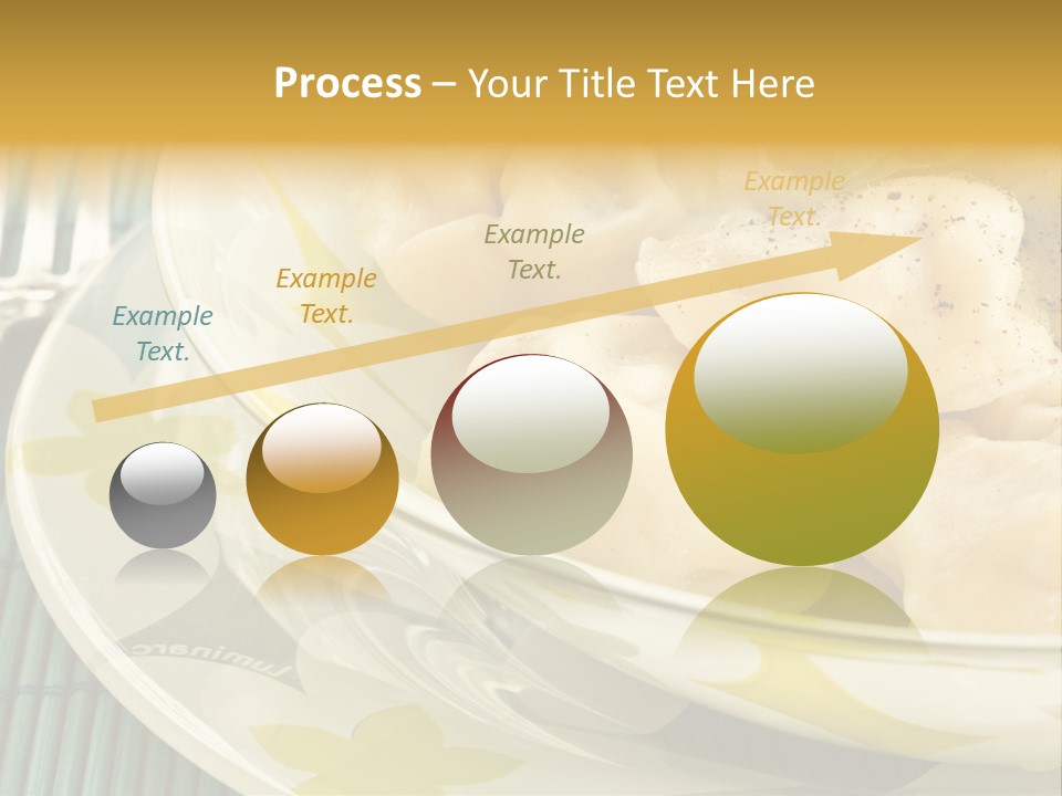 Appetizing Russian Manti PowerPoint Template