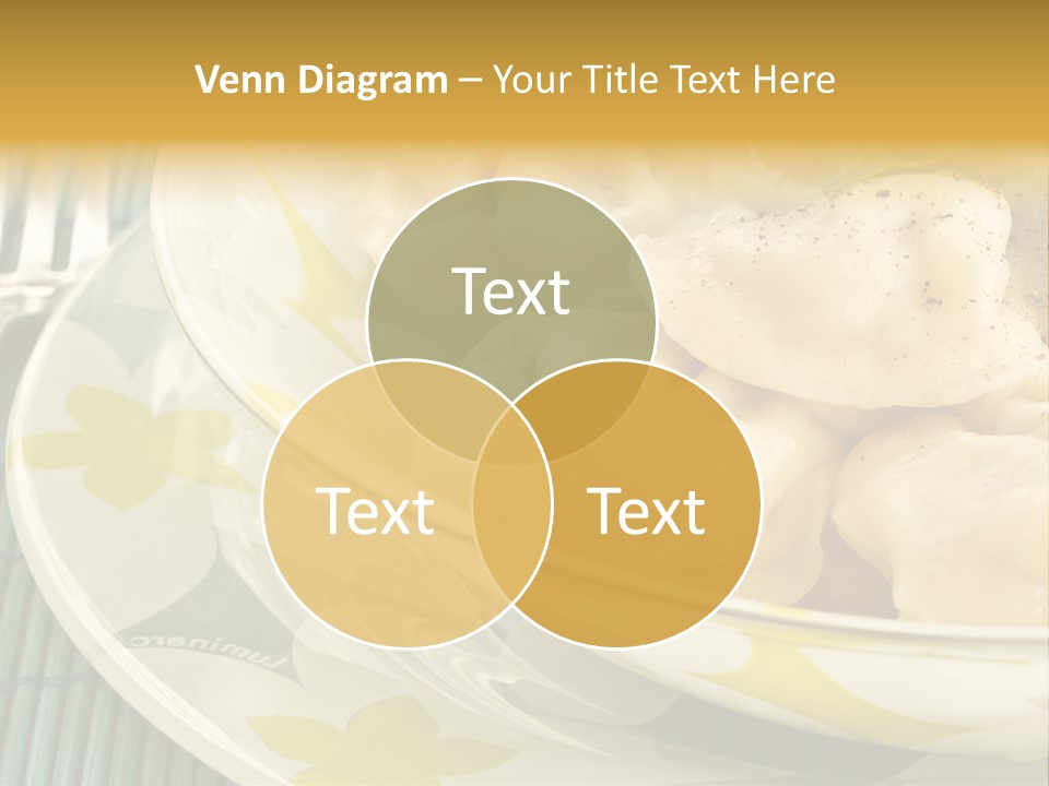 Appetizing Russian Manti PowerPoint Template