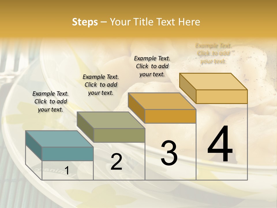 Appetizing Russian Manti PowerPoint Template