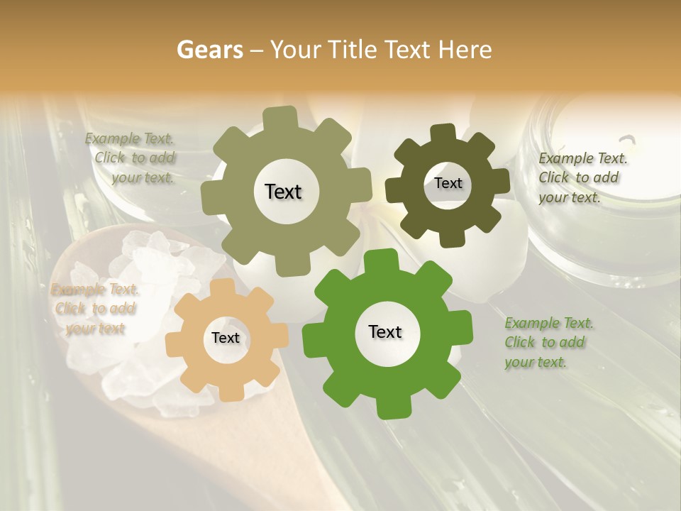 Care Blossom Clean PowerPoint Template