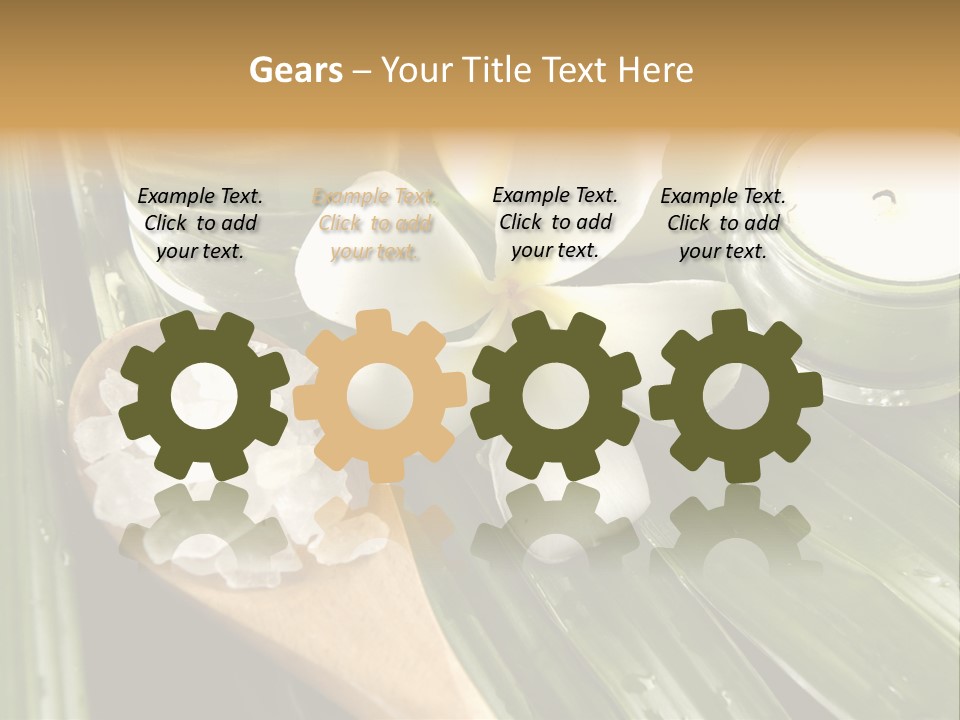 Care Blossom Clean PowerPoint Template