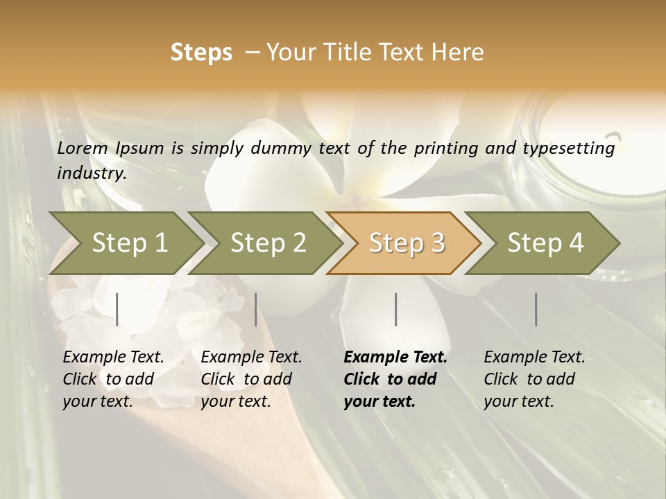 Care Blossom Clean PowerPoint Template