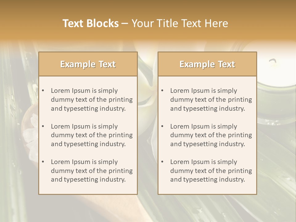 Care Blossom Clean PowerPoint Template