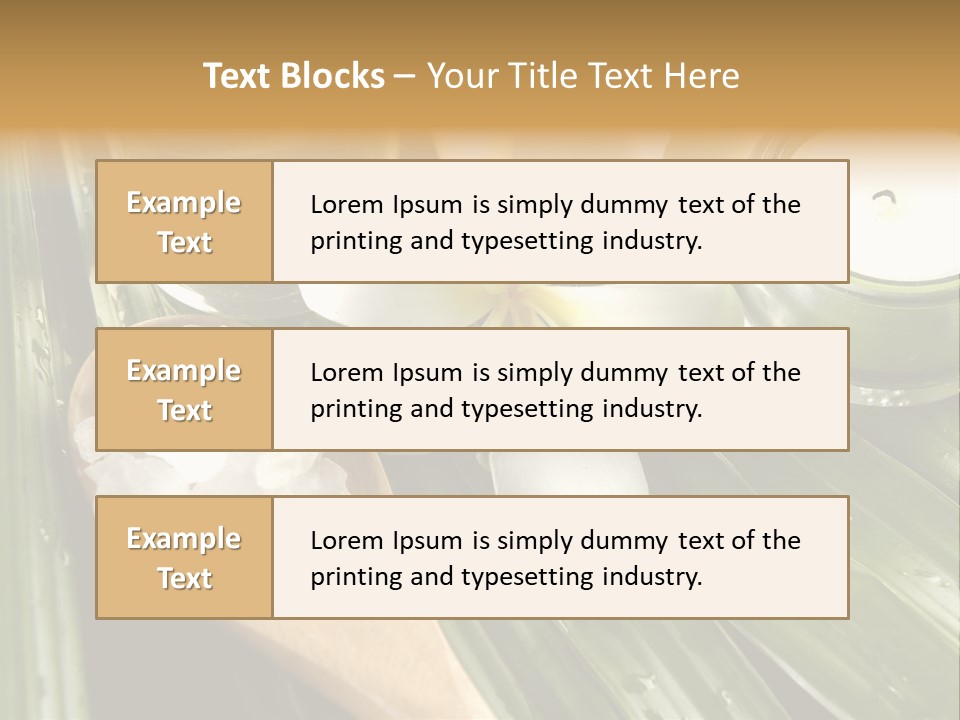 Care Blossom Clean PowerPoint Template