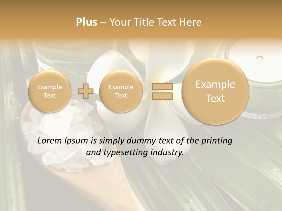 Care Blossom Clean PowerPoint Template