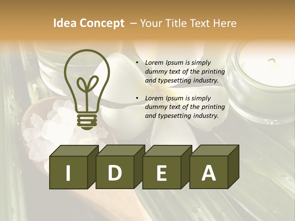 Care Blossom Clean PowerPoint Template