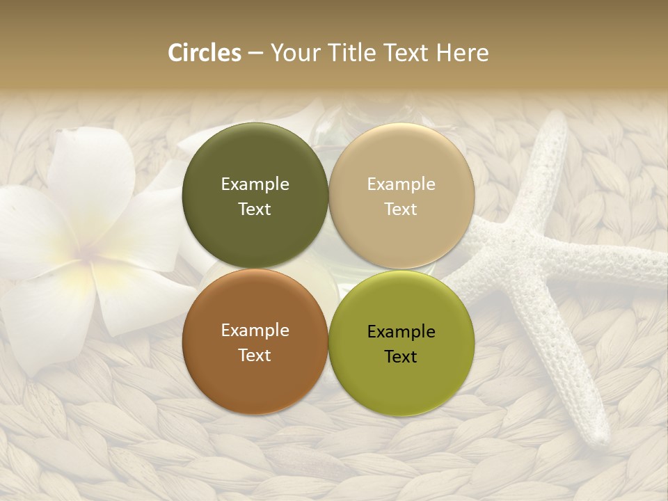 Candle Liquid Bottle PowerPoint Template