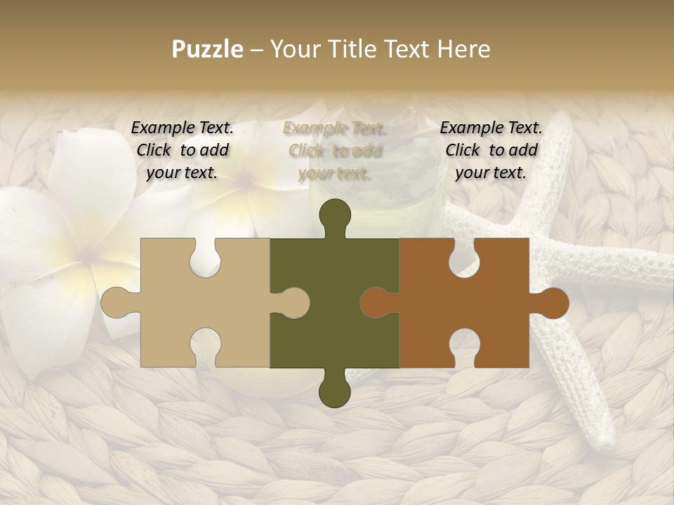 Candle Liquid Bottle PowerPoint Template