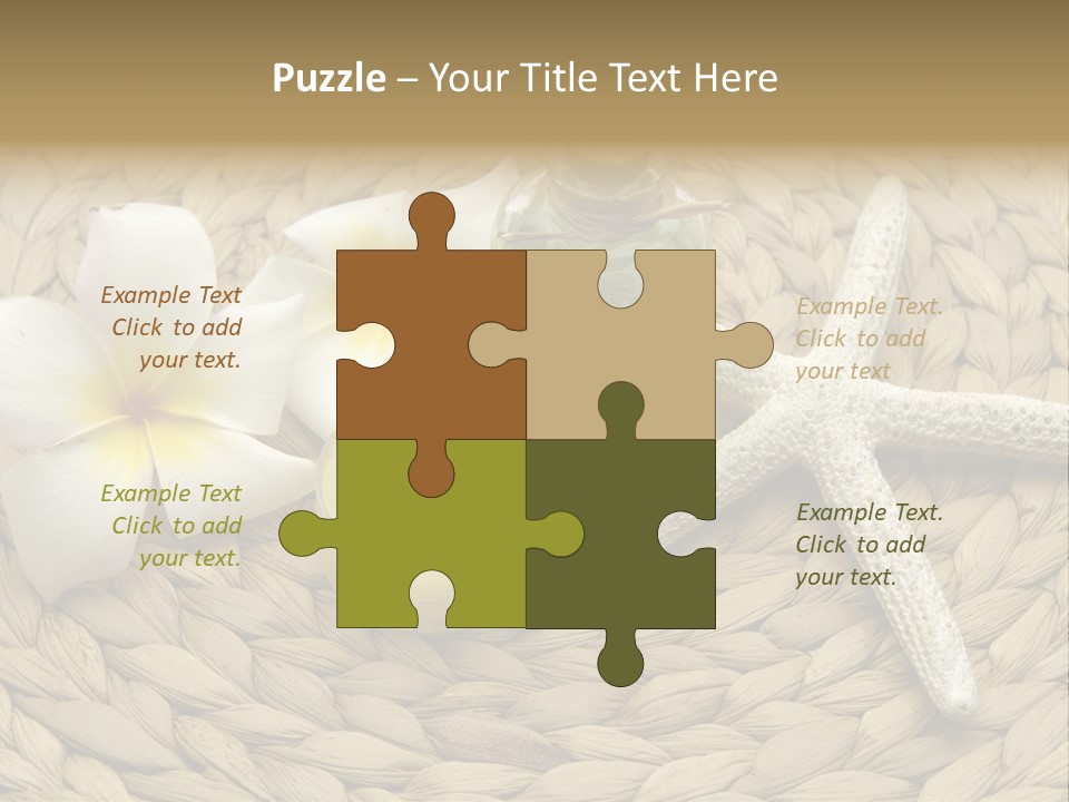 Candle Liquid Bottle PowerPoint Template